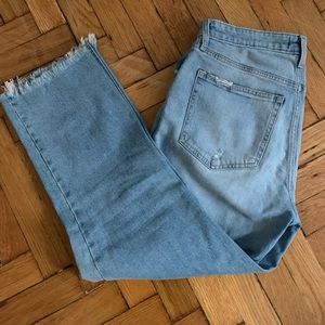 Zoe Natural Rise Ankle Jeans